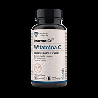 Witamina c z dzikiej róży + cynk bezglutenowe 90 kapsułek - PHARMOVIT (CLASSIC)