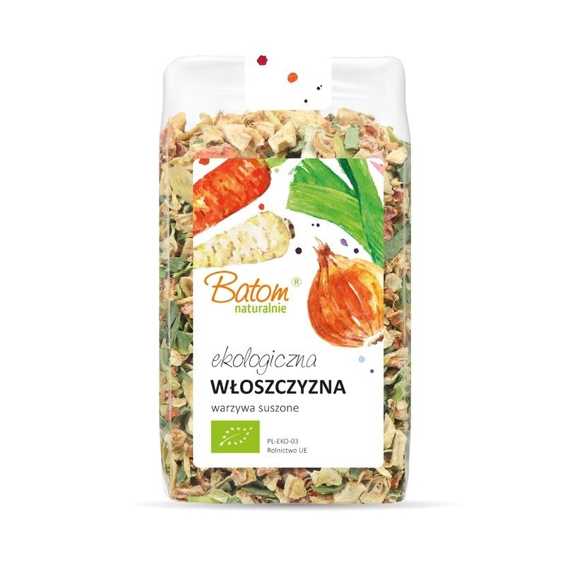 Włoszczyzna (warzywa suszone) BIO 150 g - BATOM