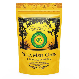 Yerba mate mango tropicales 500 g - YERBA MATE GREEN