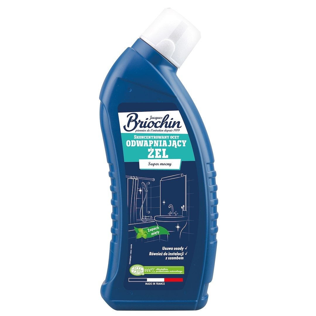 Żel odwapniający na bazie octu miętowy eco 750 ml - BRIOCHIN