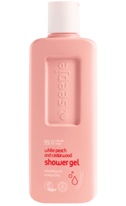 Żel pod prysznic biała brzoskwinia i drzewo cedrowe 300 ml - SEEPJE