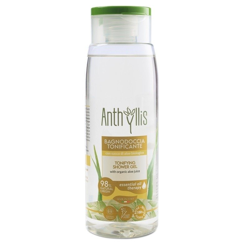 Żel pod prysznic tonizujący aloes - MIĘTA - CYTRYNA ECO 300 ml - ANTHYLLIS