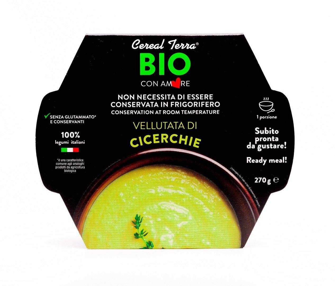 Zupa krem z groszku BIO 270 g - CEREAL TERRA