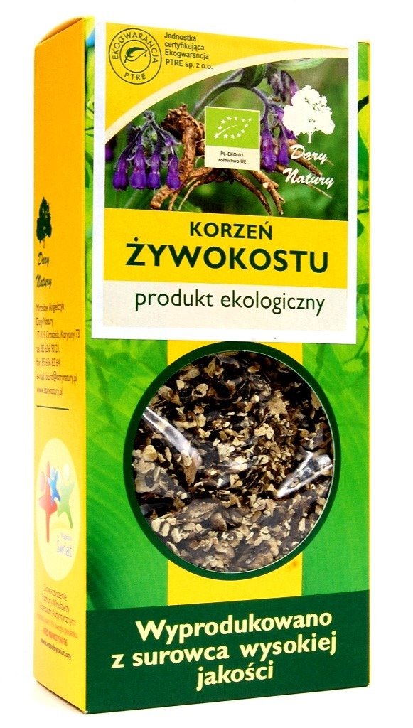 Żywokost korzeń eco 100 g - DARY NATURY