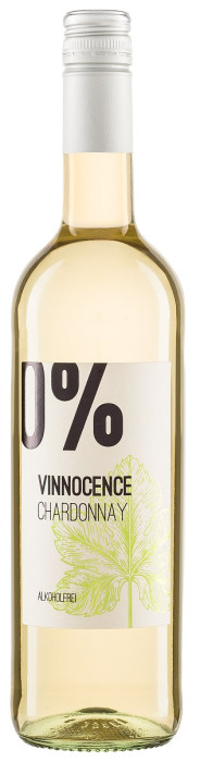 Wino bezalkoholowe chardonnay białe słodkie BIO 750 ml - VINNOCENCE