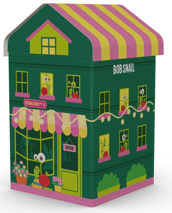 Zestaw świąteczny snail city - PRZEKĄSKI OWOCOWE Z GRĄ I ZABAWKĄ BEZ DODATKU CUKRÓW BEZGLUTENOWE 384 g - BOB SNAIL (PRODUKT SEZONOWY)