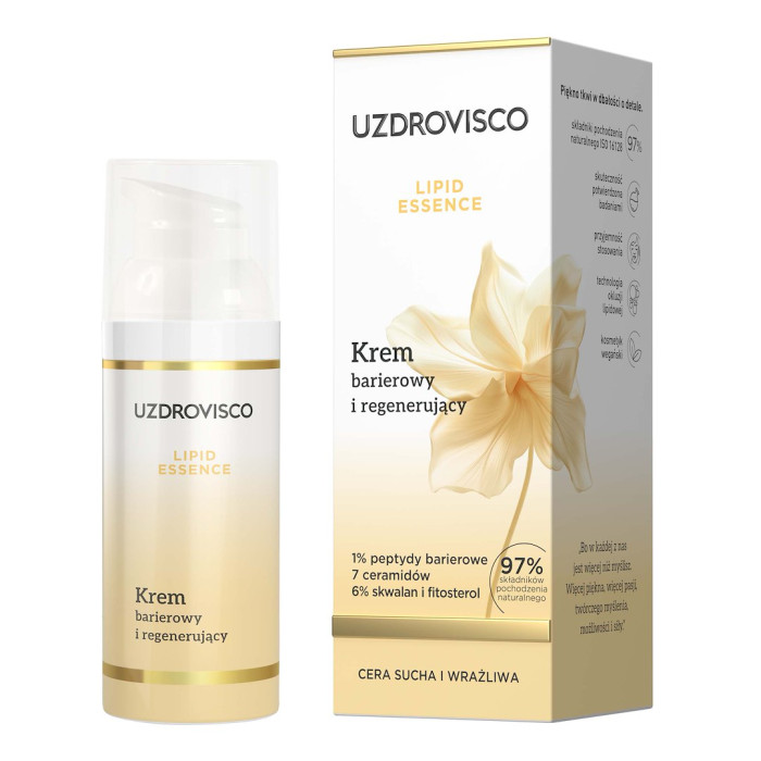 Krem barierowy regenerujący 50 ml - UZDROVISCO (LIPID ESSENCE)