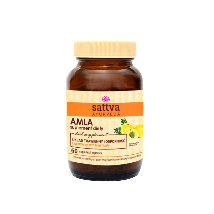 Amla ekstrakt (450 mg) 60 kapsułek - SATTVA (FOODS)