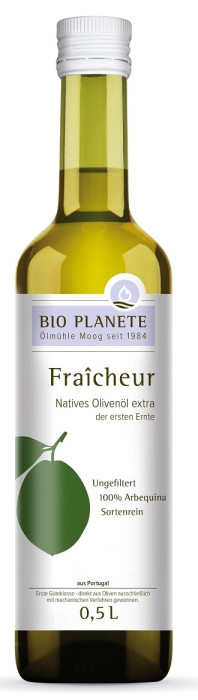 Oliwa z oliwek extra virgin fraicheur BIO 500 ml - BIO PLANETE
