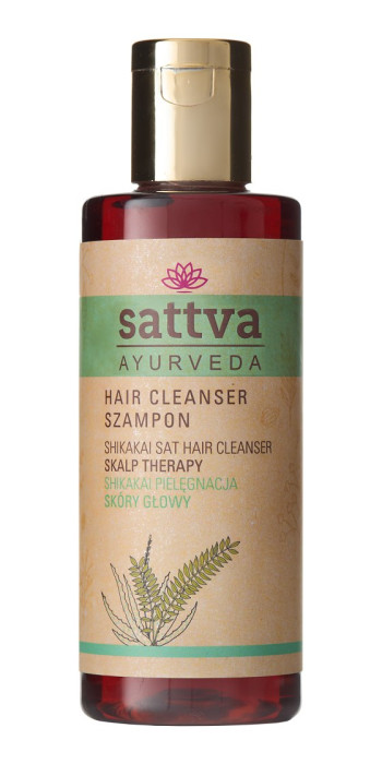 Szampon do włosów ziołowy shikakai 210 ml - SATTVA (AYURVEDA)