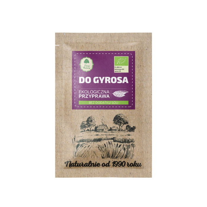 Przyprawa do gyrosa BIO 20 g - DARY NATURY