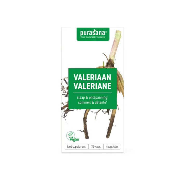 Waleriana ekstrakt (30 mg) 70 kapsułek - PURASANA