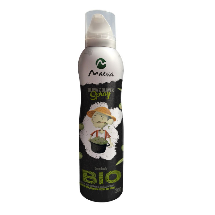 Oliwa z oliwek extra virgin (spray) BIO 200 ml - MAEVA